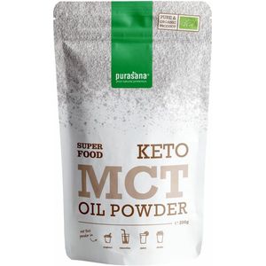 Purasana MCT Olie Poeder Biologisch 200 gr