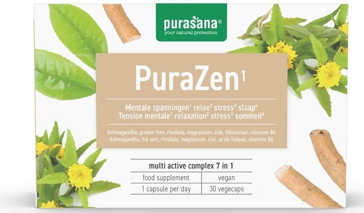 Purasana Purazen 30 Vegetarische capsules