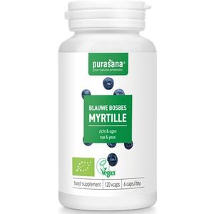 Purasana - Blauwe Bosbes - Antioxidanten - Vegan - Biologisch
