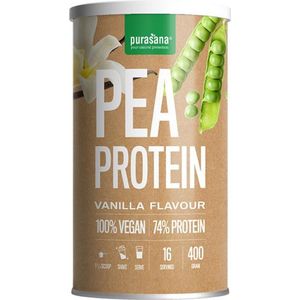 Purasana Protein Pea 74% - Vanille Vegan - 400 gram