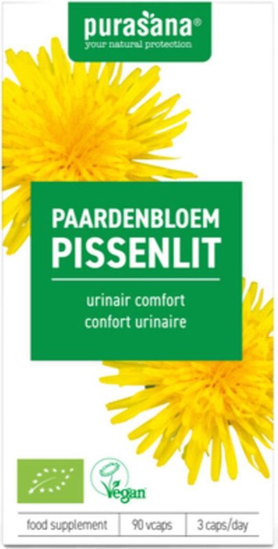 Purasana - Paardenbloem Extract - Bio - 90 Capsules