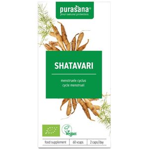 Purasana - Shatavari - Vegacaps - 60 Stuks - Plantaardig