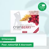 Purasana Cranberry plus veenboes + guldenroede 60 capsules