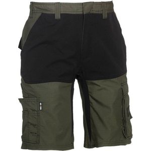 Herock Hespar korte werkbroek Experts (1901) - Khaki | Zwart