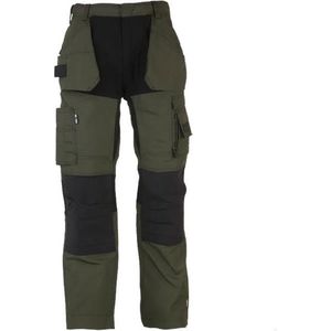 Herock Spector Werkbroek - Donker Kaki/Zwart - Experts