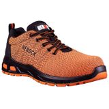 Herock - Titus S1P - Lage Veiligheidssneakers - Zwart - PU/PU en Textiel
