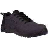 Herock - Titus S1P - Lage Veiligheidssneakers - Zwart - PU/PU en Textiel