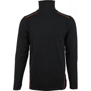 Herock Lotis Coll shirt Lange mouwen additionals (0902) - Zwart