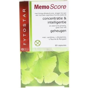 Fytostar Memo score geheugenformule 60 capsules