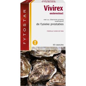 Fytostar - Vivirex - Voedingssupplement - Voor Libido - 60 Capsules