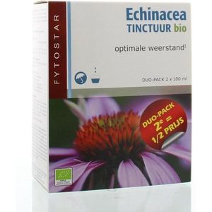 Fytostar Echinacea druppel 100 ml bio  2 stuks