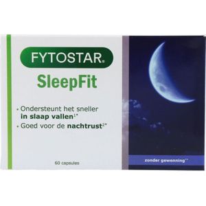 Fytostar - SleepFit - Slaapmiddel - 60 Capsules