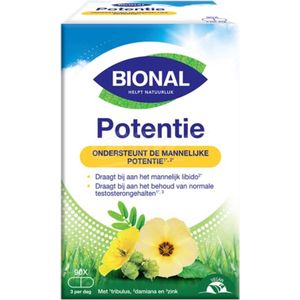 Bional Potentie - Supplement - Ondersteunt mannelijke potentie - Mannelijk libido – 90 capsules