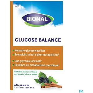 Bional - Glucose Balance - Supplement - Kaneel, Moerbei, Chroom