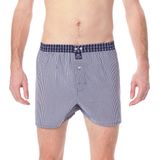Mc Alson - Boxershort - Blauw-Wit Geruit - 100% Katoen