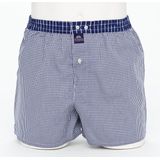 Mc Alson - Boxershort - Blauw-Wit Geruit - 100% Katoen
