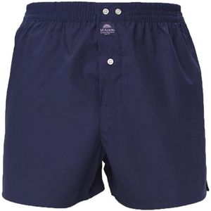 Mc Alson Boxershort - Effen - Blauw - Katoen