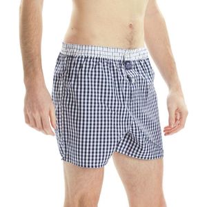 Mc Alson Boxershort - Ruitje - Wit - Katoen - Inside Support