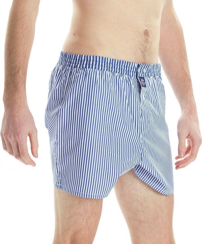 Mc Alson Boxershort - Blauw - Katoen - Streepje