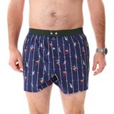 McAlson - Boxershort - Marineblauw - American Football