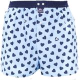 McAlson - Boxer Passion - Blauw - Geweven Boxer met Onzichtbare Ondersteuning