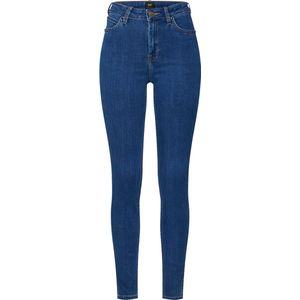 Lee - Jeans - Blauw - Katoen