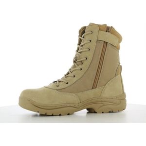 Safety Jogger - ST47 Dune OB B - Werklaars - Zwart - Suède Leer/Textiel