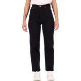 Levi's - 72693 Ribcage Rechte Enkel Jeans - Zwart - Katoen