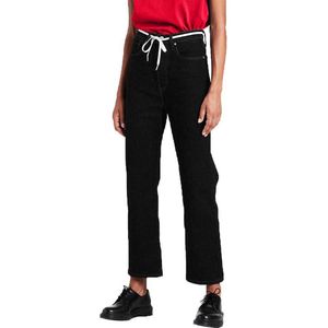 Levi's - 72693 Ribcage Rechte Enkel Jeans - Zwart - Katoen