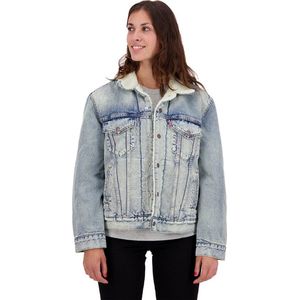 Levi's - Ex-Boyfriend Sherpa Trucker Jas - Vrouwen - Bruin - Sherpa