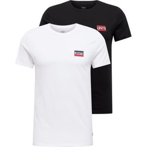 T-shirt - Effen - Jersey - 2 Pack - Ronde Hals - Kwartmouw