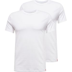 Levi's - T-shirt - Wit - 100% Katoen - 2-Pack