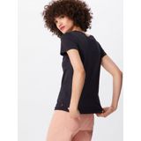 Casual - T-shirt - Zwart - Katoen - Korte Mouwen