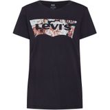 Casual - T-shirt - Zwart - Katoen - Korte Mouwen