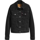 Levi's - Truckerjack - Zwart - Katoen - Lange Mouwen