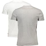 Levi's - Poloshirt - Grijs - Korte Mouwen - Ronde Hals