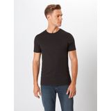 Levi's T-shirt - Zwart - 100% Katoen - Casual Stijl - Set van 2