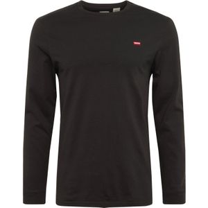 Levi's - Original Housemark - T-shirt - Zwart - Biologisch Katoen