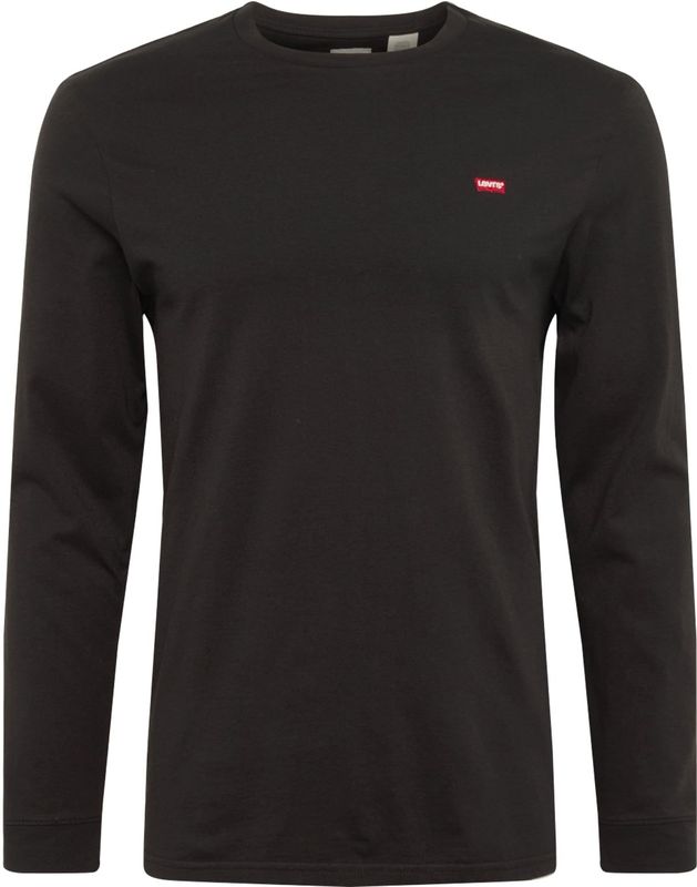 Levi's - Original Housemark - T-shirt - Zwart - Biologisch Katoen