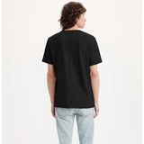 Levi's - Original Housemark V-Neck T-shirt - Zwart - Katoen