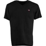 Levi's - Original Housemark V-Neck T-shirt - Zwart - Katoen