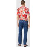 Jeans - Stonewash - Knoopsluiting - Riemlussen - Steekzakken