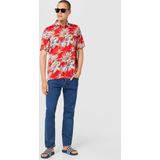 Jeans - Stonewash - Knoopsluiting - Riemlussen - Steekzakken