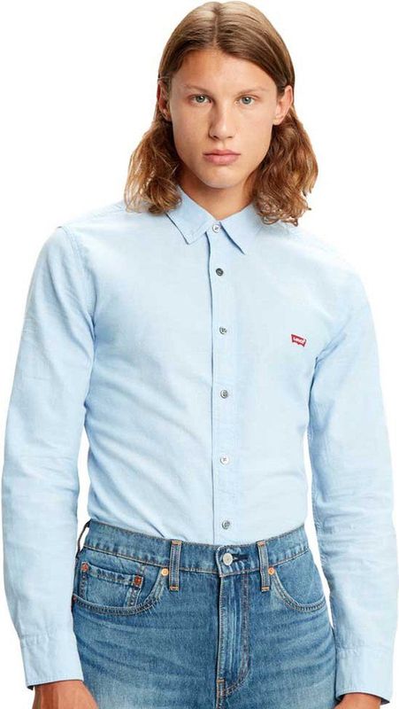 Levi's - 86625-0005 Overhemd - Blauw - Katoen - Lange Mouwen