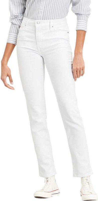 Levi's - 724 High Rise Straight - Jeans - Western White