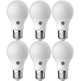 Energetic E27 LED Lamp met Dag/Nacht Sensor - 8.8W 2700K 806lm 230V - LED Verlichting - LEDBulb A60 - Warm Wit - Per doos à 6 stuks