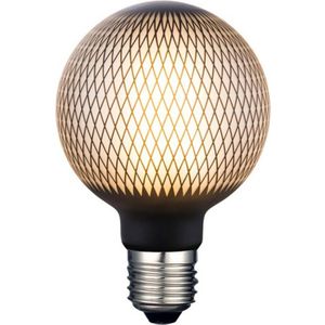 Nordlux - LED Globe G95 E27 4W 2700K - Zwart - Dimbaar