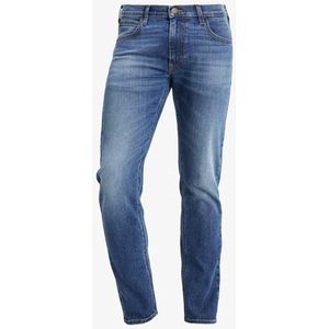 Lee - Regular Straight Jeans - Donkerblauw - Katoen