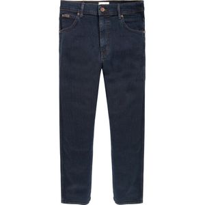 Wrangler Texas Str Heren Regular Fit Jeans Blauw