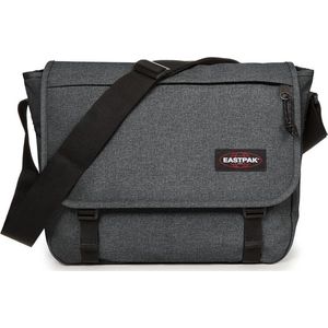 Eastpak DELEGATE + Shouderta - 17 Inch Laptopvak - Black Denim